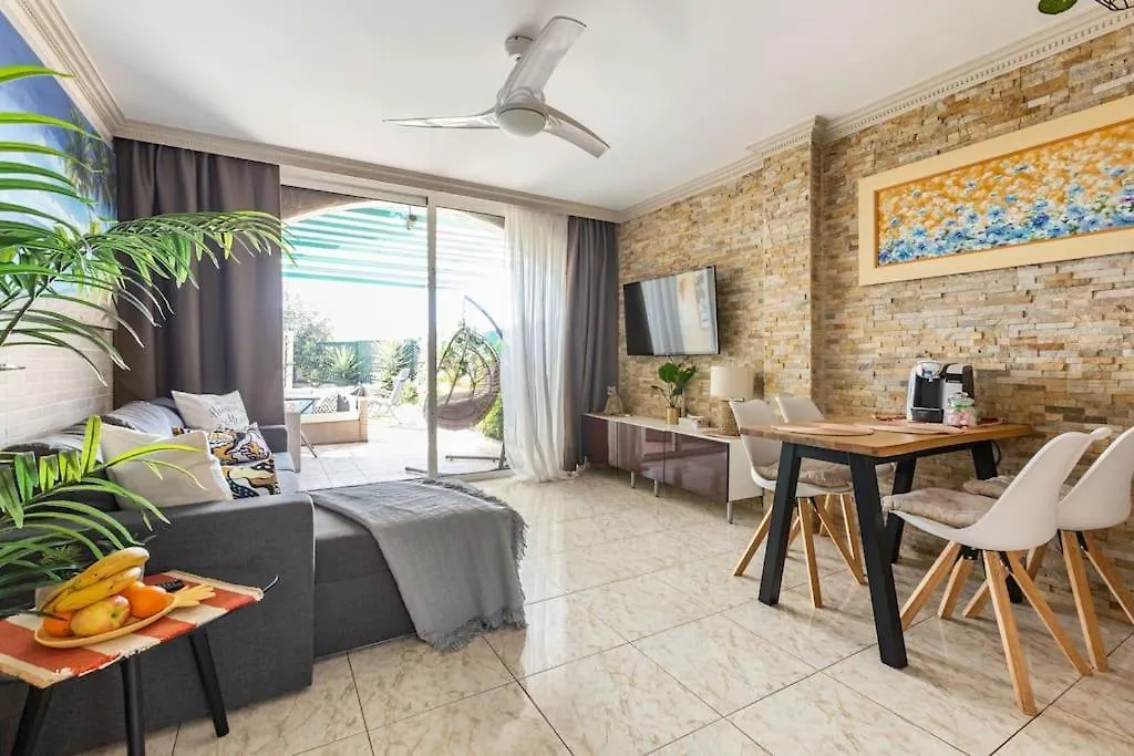 Beachfront Private Apartment In Pueblo Torviscas Sunset Harbour Costa Adeje